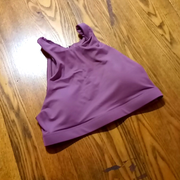 Andie Bikini Top EXTRA SMALL Womens The Luzon Top Beach Resort Vacation PURPLE - Picture 1 of 7